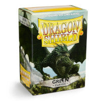 Dragon Shield - Classic Standard Size Sleeves 100pk - Green