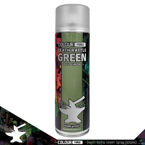 The Colour Forge: Colour Forge Death Rattle Green Spray (500ml)