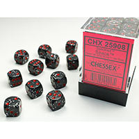 Chessex - Speckled 12mm D6 Dice Block - Space