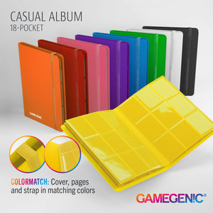 Gamegenic: Casual Album 18-Pocket - Various Colours