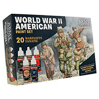 The Army Painter: Warpaints Fanatic Historical Set - WWII American