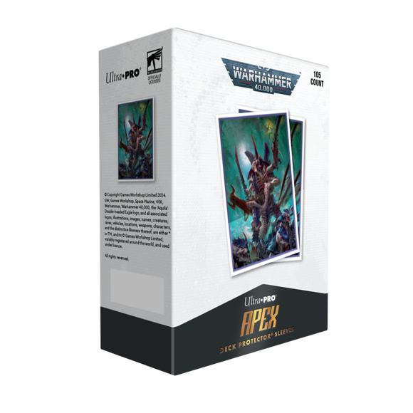 Tyranid 105Ct Apex Deck Protector Sleeves: Warhammer 40,000