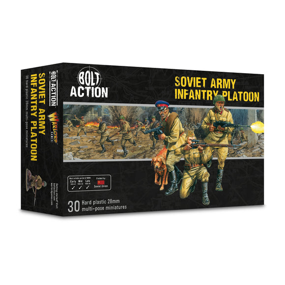 Bolt Action: Soviet Army Infantry platoon