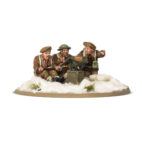 Bolt Action: British & Canadian Infantry (Winter) MMG Team