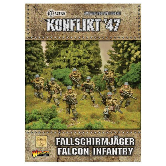 Bolt Action: Konflikt '47: German: Fallschirmjager Falcon Infantry