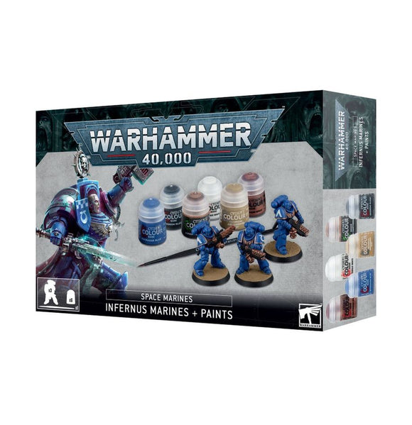 Warhammer 40,000: Space Marines + Paints Set