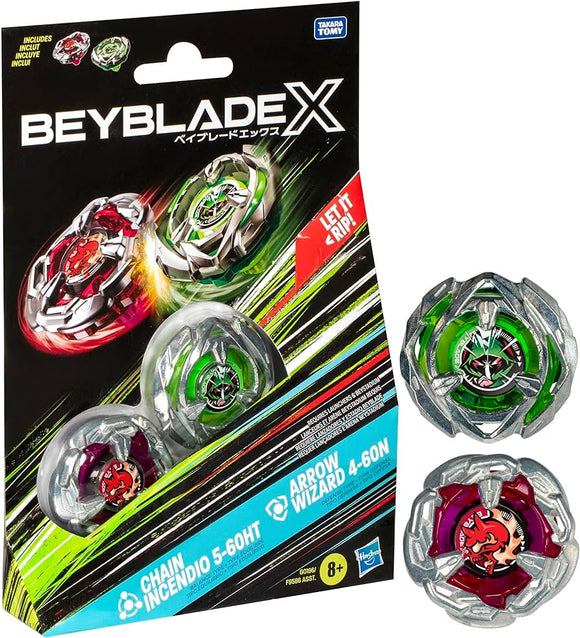 Beyblade X: Chain Incendio & Arrow Wizard