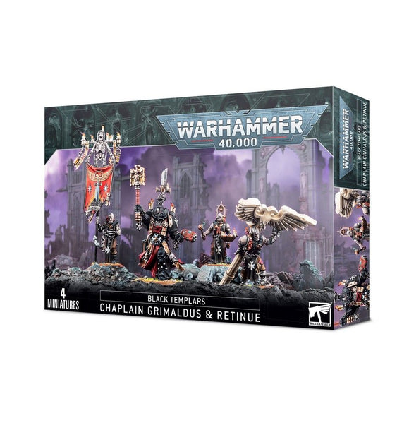 Warhammer 40,000: Black Templars: Grimaldus And Retinue
