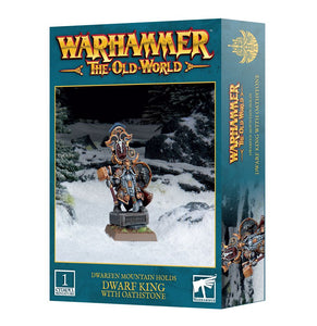 The Old World: Dwarfen Mountain Holds: Dwarf King With Oathstone