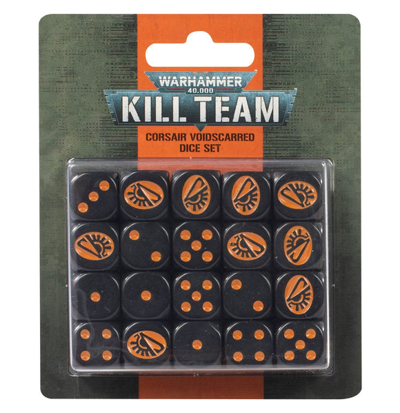Warhammer 40,000: Kill Team: Corsair Voidscarred Dice Set