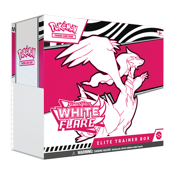 Pokemon TCG: Scarlet & Violet 10.5 – White Flare - Elite Trainer Box Reshiram