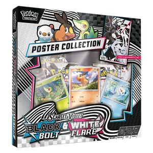 Pokemon TCG: Scarlet & Violet 10.5 – Black Bolt & White Flare Unova Poster Collection