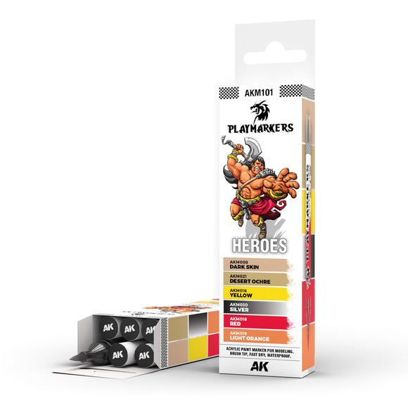 AK Playmarkers: Heroes Set