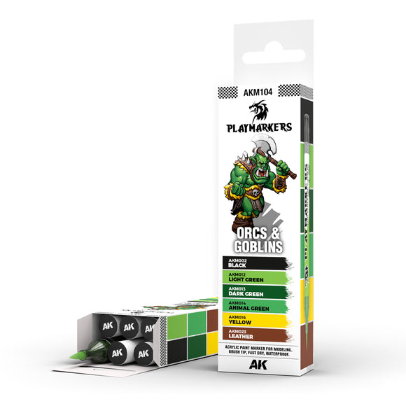 AK Playmarkers: Orcs & Goblins Set