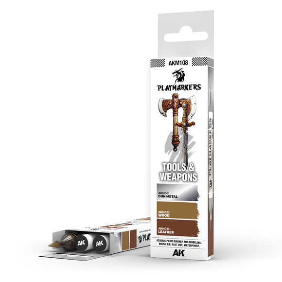 AK Playmarkers: Tools & Weapons Set
