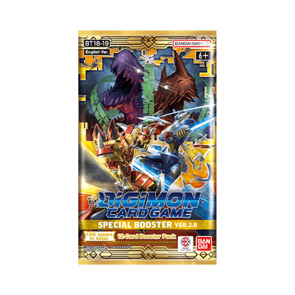 Digimon Card Game: Special Booster Pack Ver.2.0 (BT18-19)