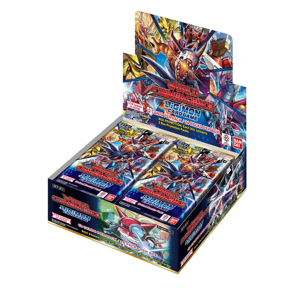 Digimon Card Game: Booster Box - World Convergence (BT21)
