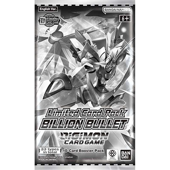 Digimon Card Game: Limited Card Pack - Billion Bullet (LM-06)