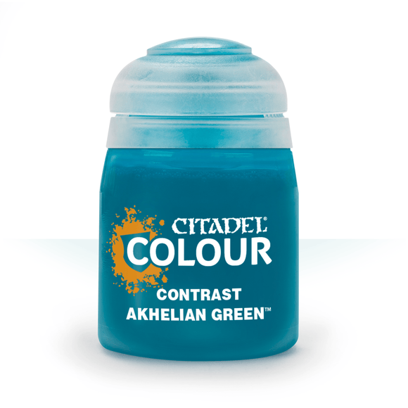 CITADEL PAINTS: CONTRAST: AKHELIAN GREEN (18ML)