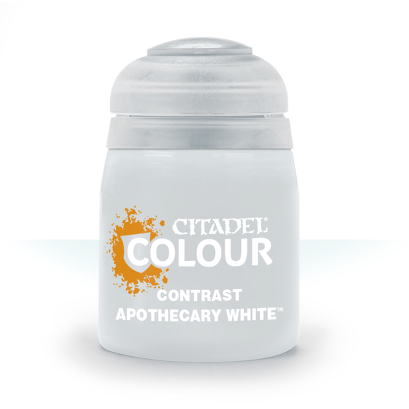 CITADEL PAINTS: CONTRAST: APOTHECARY WHITE (18ML)