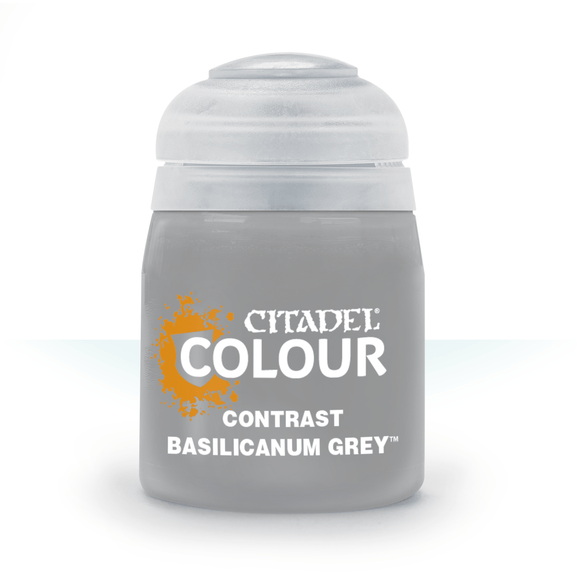 CITADEL PAINTS: CONTRAST: BASILICANUM GREY (18ML)