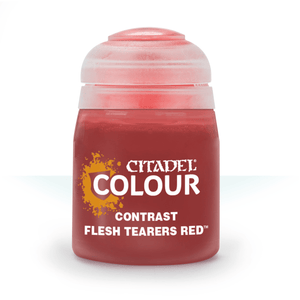 CITADEL PAINTS: CONTRAST: FLESH TEARERS RED (18ML)