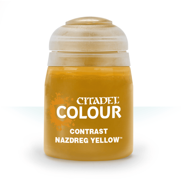 CITADEL PAINTS: CONTRAST: NAZDREG YELLOW (18ML)