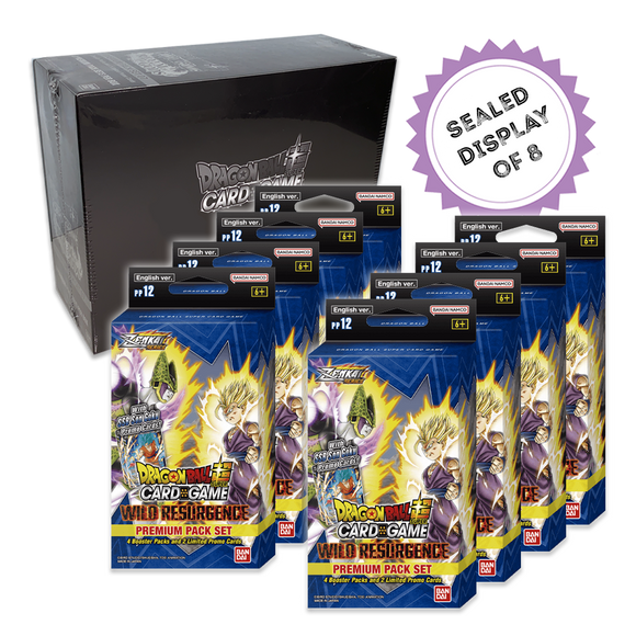 Dragon Ball Super CG: 8 x ZENKAI Premium Pack (PP12)