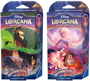 Disney Lorcana Trading Card Game - Starter Deck CDU Display (8 Pack) - Set 5 - Cut Off Date 23.07.25 - No LAP