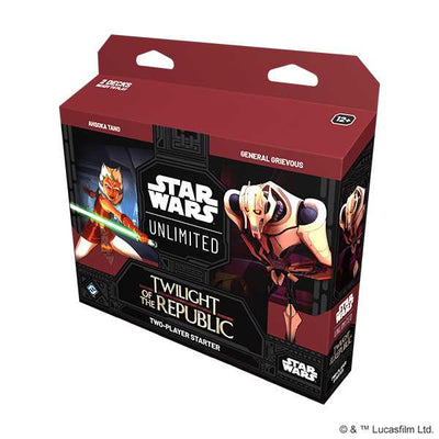 Star Wars: Unlimited Twilight of the Republic Two-Player Starter Set