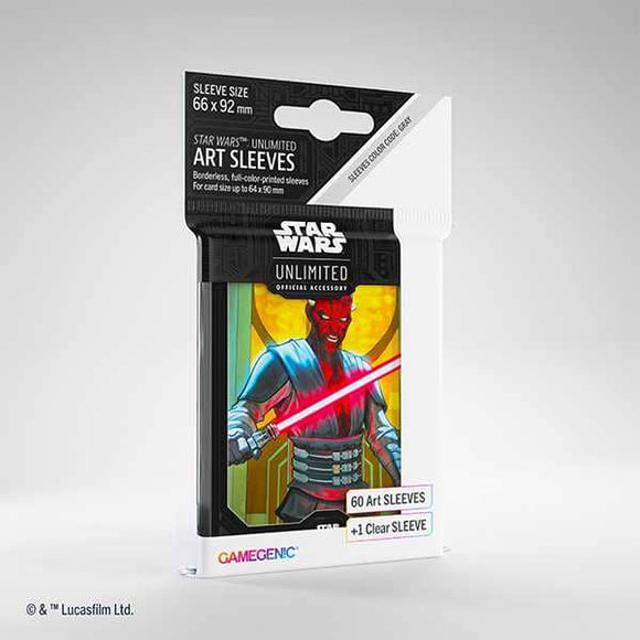 Gamegenic Star Wars: Unlimited Art Sleeves - Darth Maul