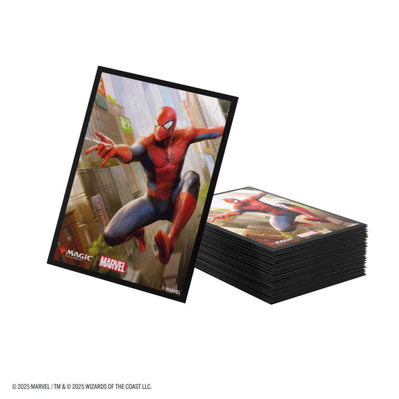 Gamegenic MTG Marvel's Spider-Man Premium Art Sleeves- Spider-Man