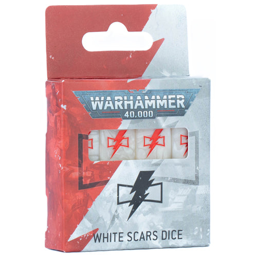 WARHAMMER 40000: WHITE SCARS DICE