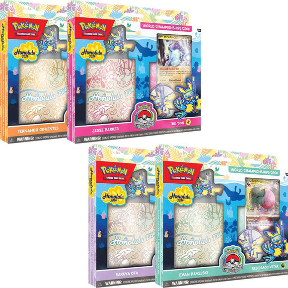 Pokemon TCG: World Champions Decks – Assortment