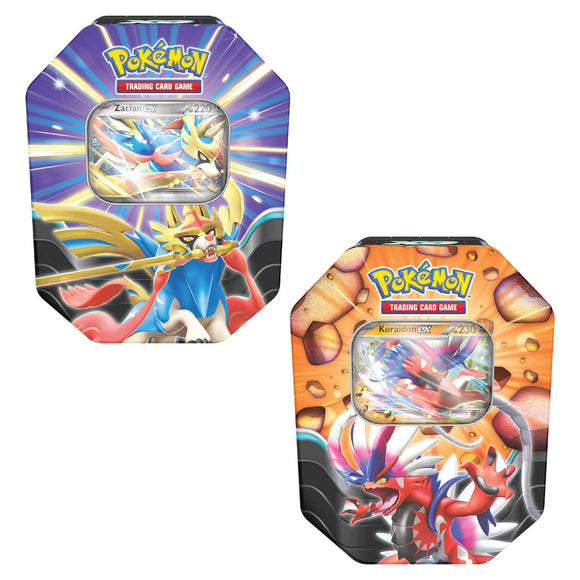 Pokemon TCG: Slashing Legends Ex Tin