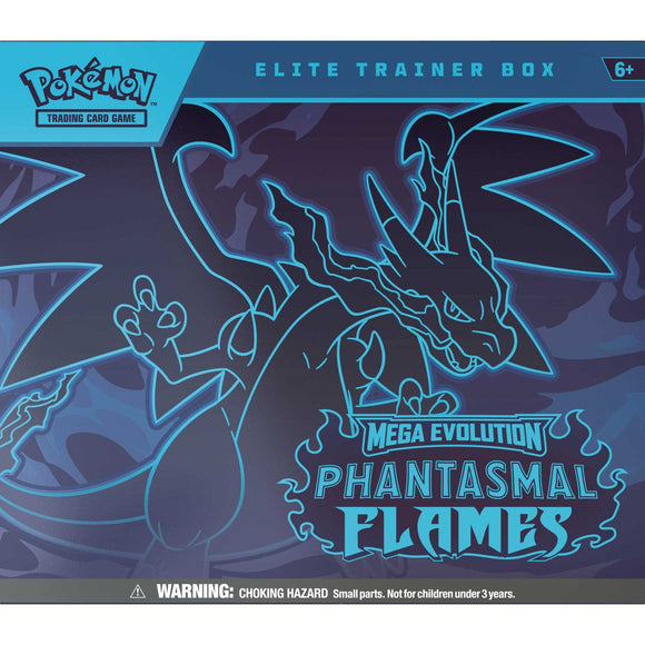Pokemon TCG: Mega Evolution Phantasmal Flames - Elite Trainer Box