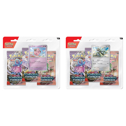 Pokemon TCG: Scarlet and Violet- Temporal Forces - 3-Pack