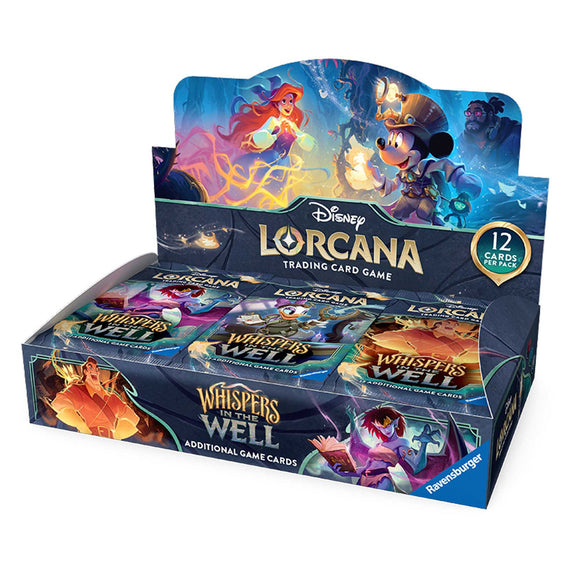 Disney Lorcana TCG - Whispers in the Well Booster Pack Display