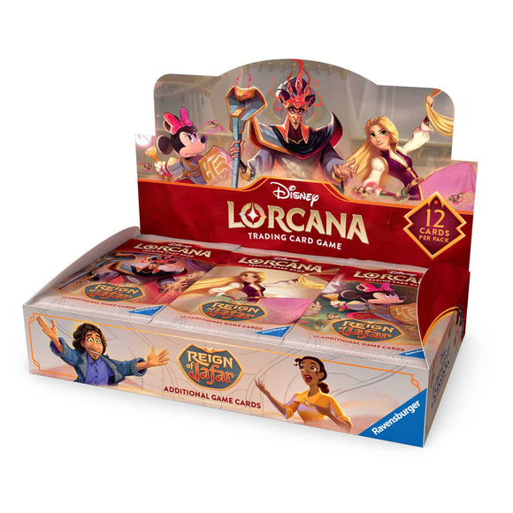 Disney Lorcana Trading Card Game - Reign of Jafar Booster Box Display - Set 8