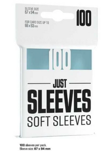 Gamegenic Just Sleeves Soft Sleeves (100 ct.)