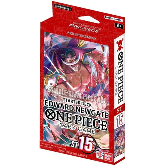 One Piece Card Game: Starter
Deck - Red Edward.Newgate
(ST-15)