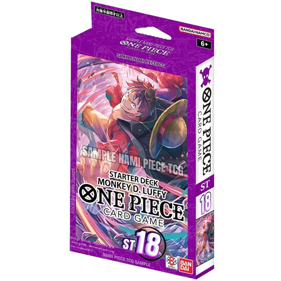 One Piece Card Game: Starter
Deck - Purple Monkey.D.Luffy
(ST-18)