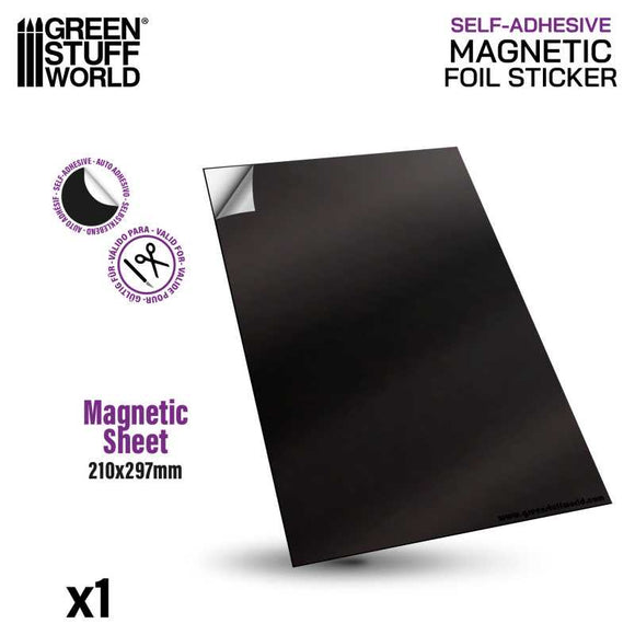 Green Stuff World: Magnetic Sheet - Self Adhesive