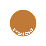 Two Thin Coats: Dry Rust Brown