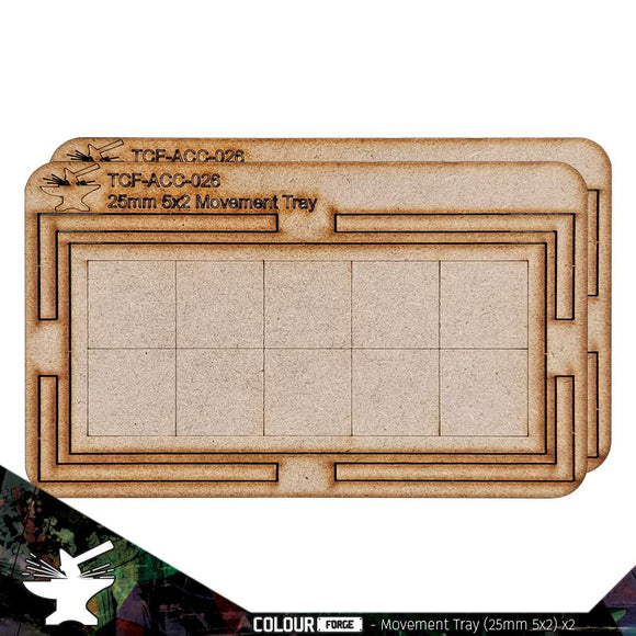 The Colour Forge: Movement Tray 25mm (5 x 2) x 2