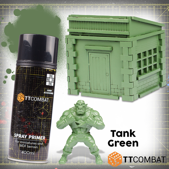 TT Combat: Spray Paint: Tank Green