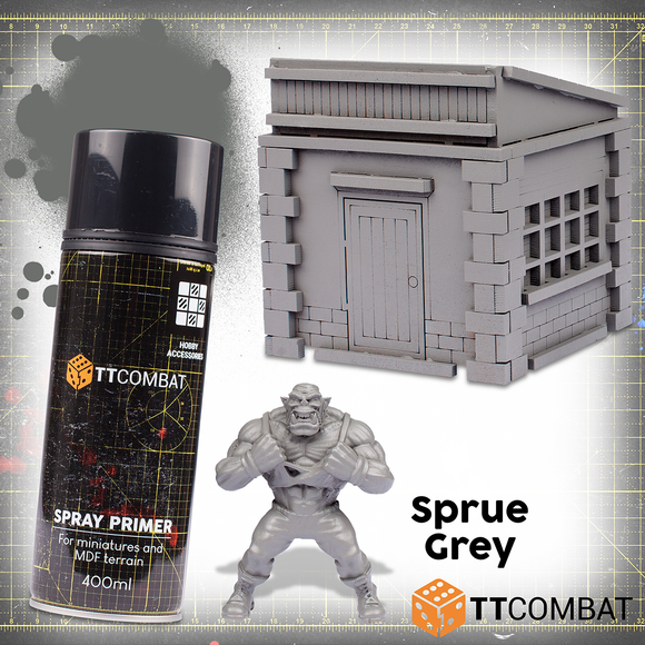TT Combat: Spray Paint: Sprue Grey