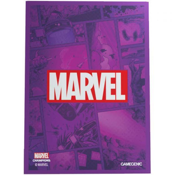 Gamegenic Marvel Champions Art Sleeves - Purple (50 ct.)