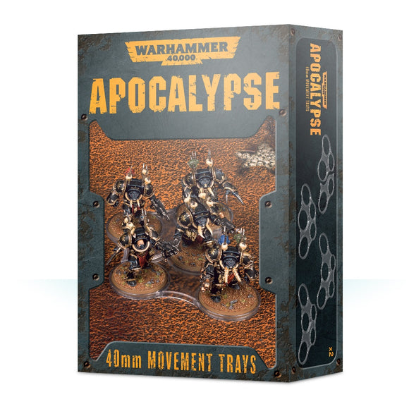 WARHAMMER 40000: APOCALYPSE MOVEMENT TRAYS (40MM)