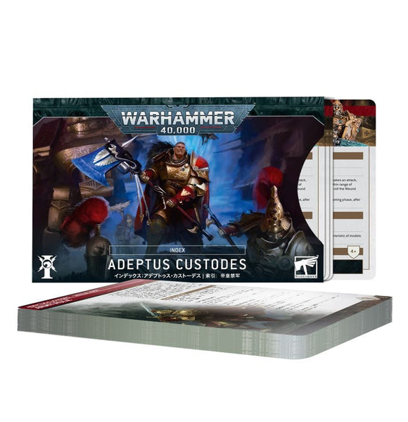 Warhammer 40,000: Index: Adeptus Custodes